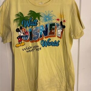 Disney Yellow Graphic Tee